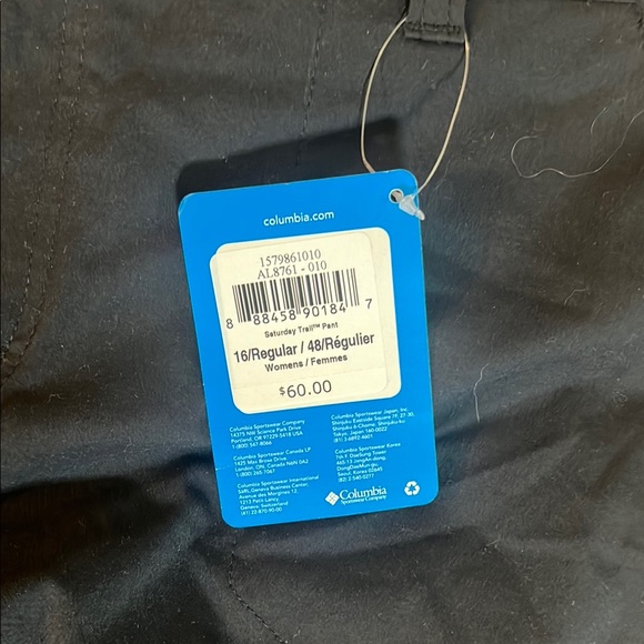 Columbia Women’s Black Omni-Shield Active Wear Pants Size 16 - Picture 5 of 15